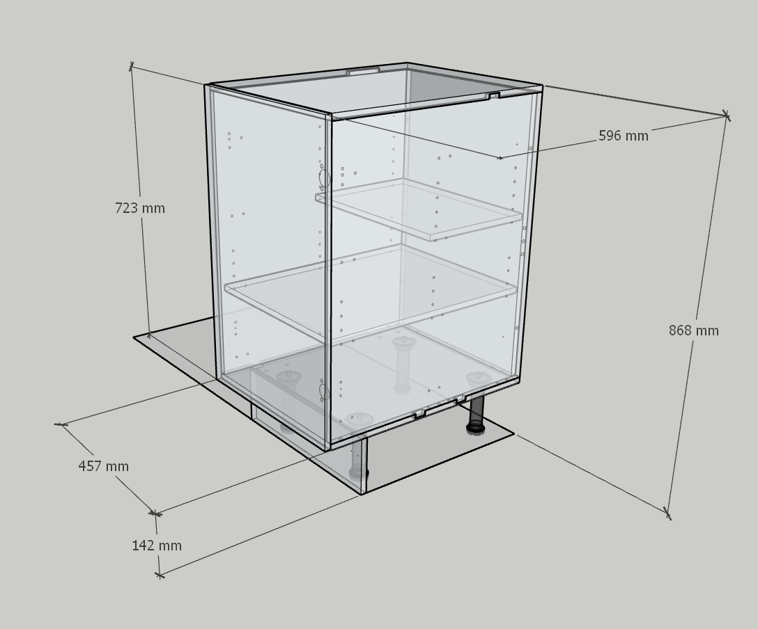 GABINETES DE PISO/BASE CABINET