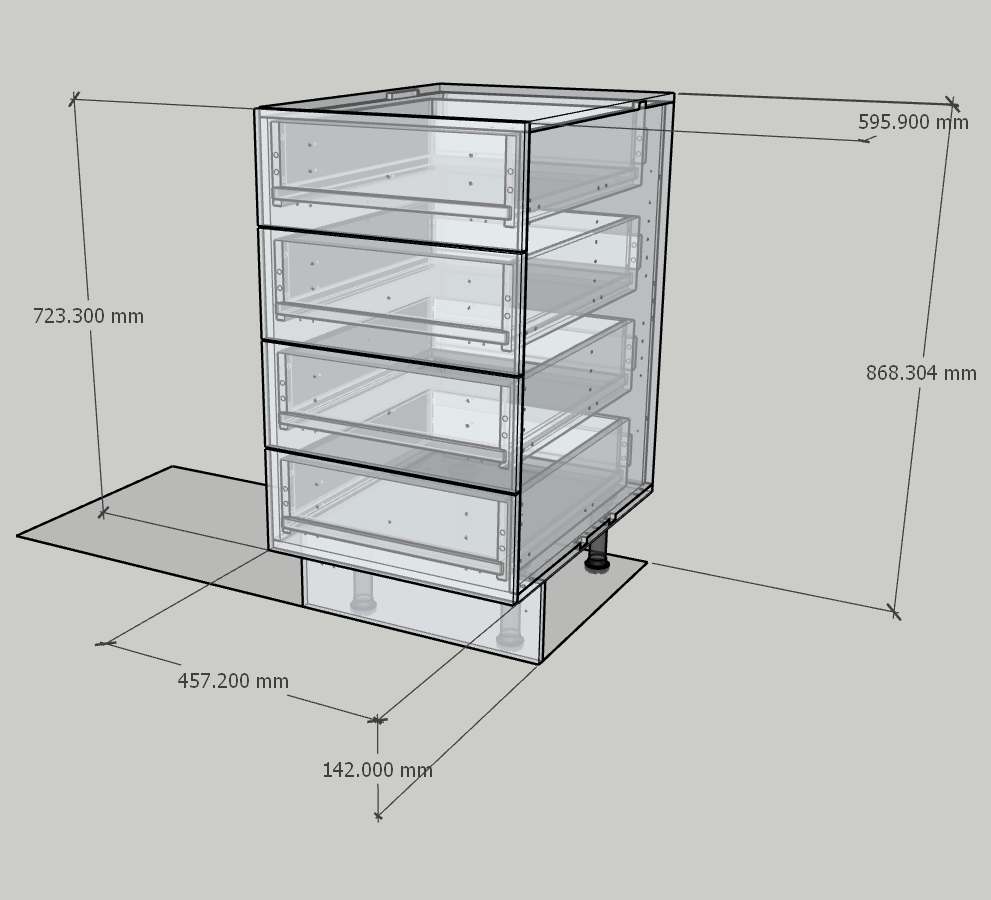 CAJONERAS/BASE DRAWERS