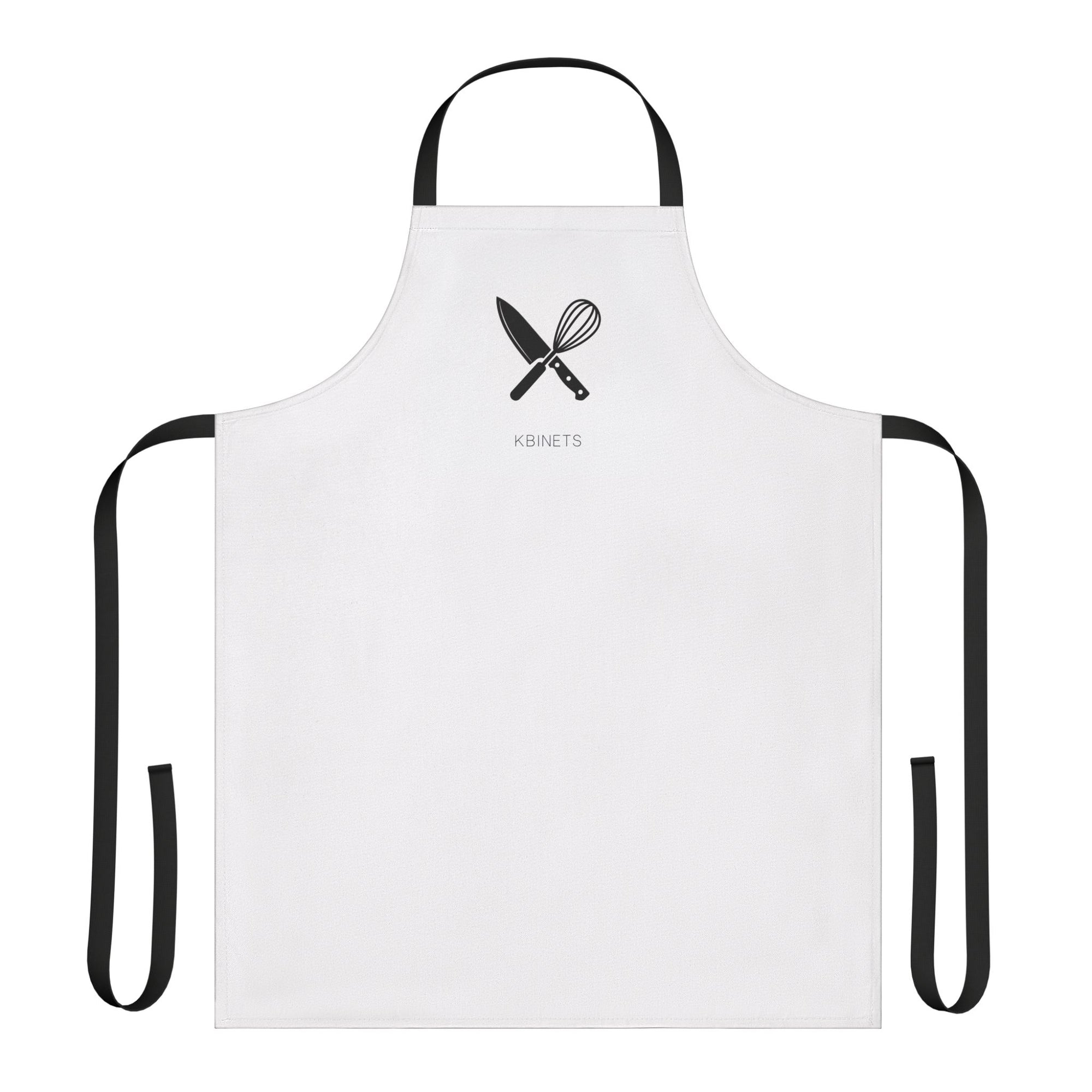 Chef Whisk & Knife Apron — Minimalist Cooking Apron with 'KUNETO' Logo