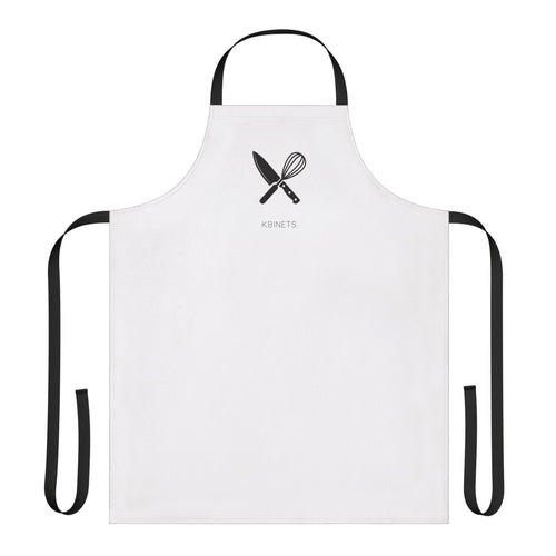Chef Whisk & Knife Apron — Minimalist Cooking Apron with 'KUNETO' Logo