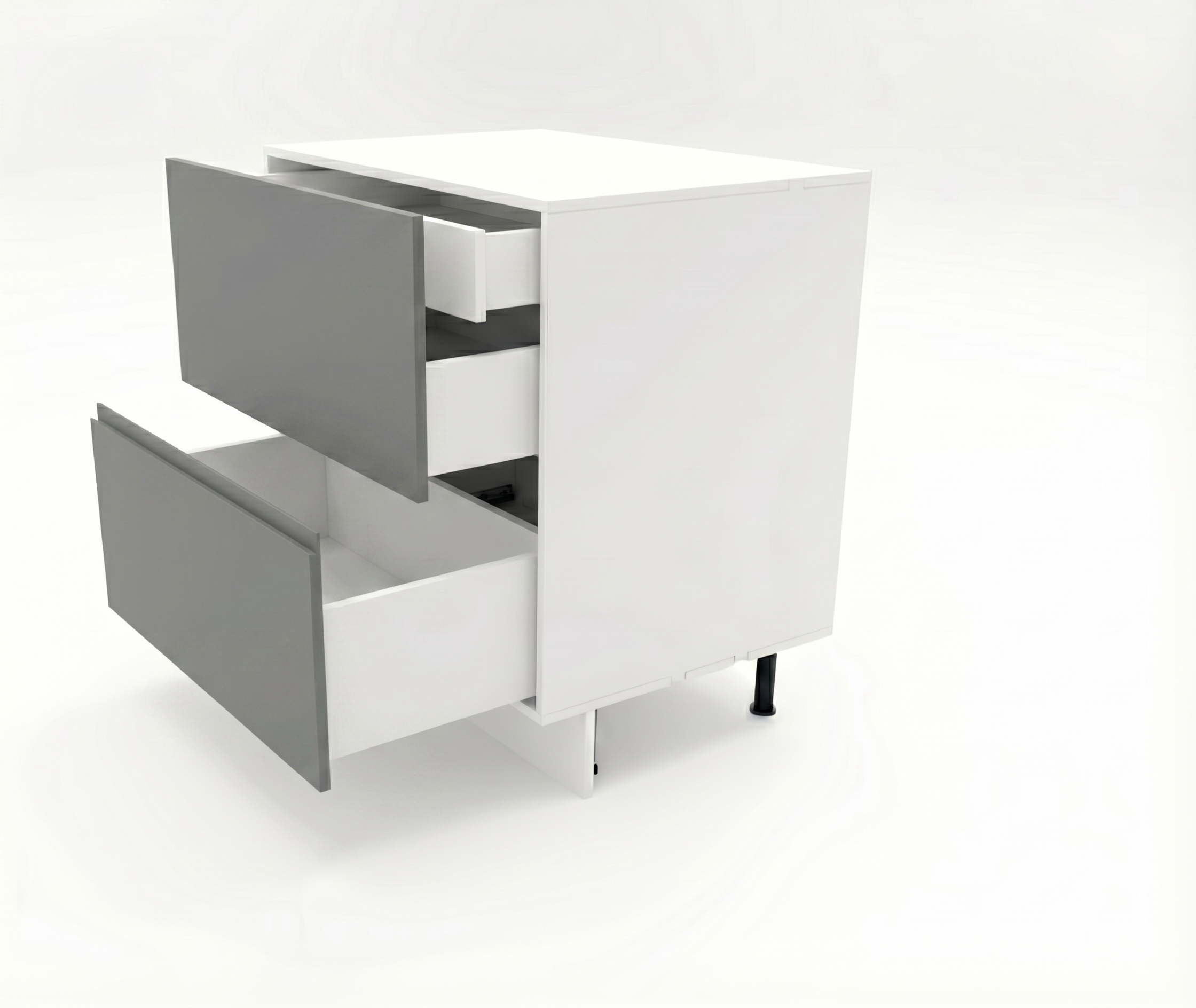 GABINETES DE PISO CON CAJONES