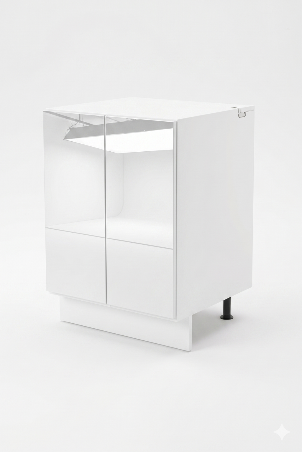 GABINETES DE PISO CON PUERTAS Y ENTREPAÑOS