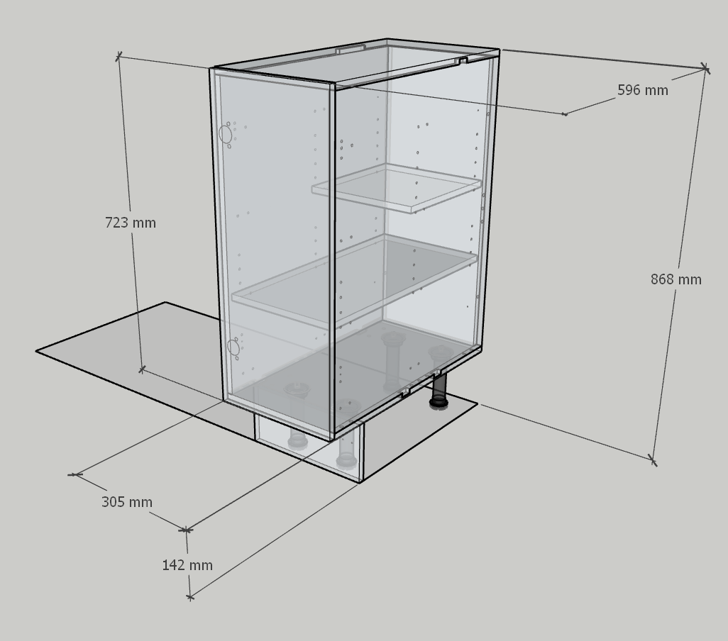 GABINETES DE PISO/BASE CABINET