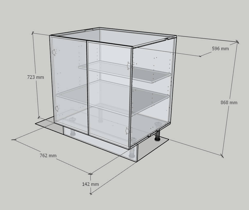GABINETES DE PISO/BASE CABINET