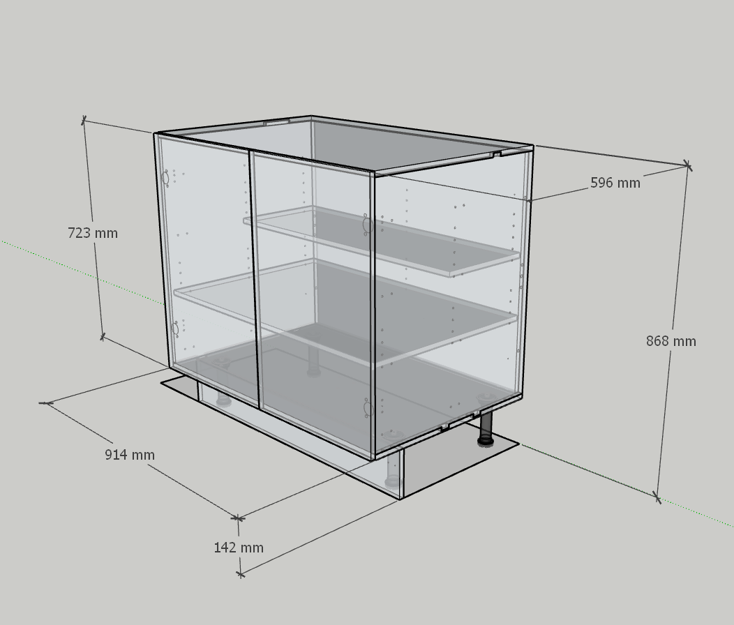 GABINETES DE PISO/BASE CABINET