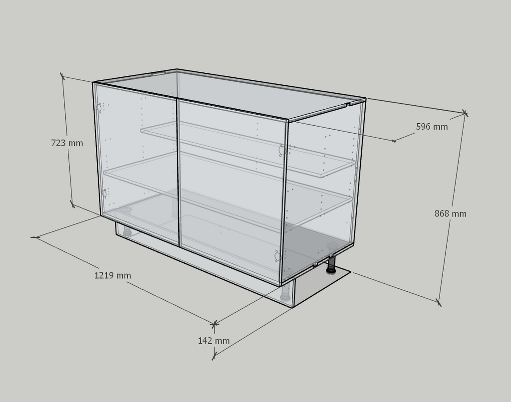 GABINETES DE PISO/BASE CABINET