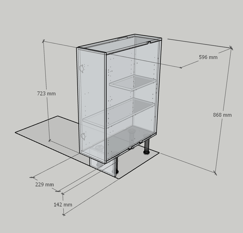GABINETES DE PISO/BASE CABINET