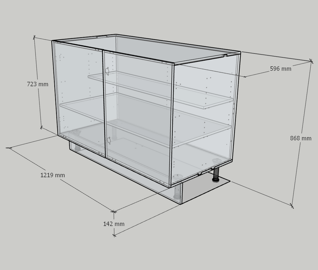 GABINETES DE PISO/BASE CABINET