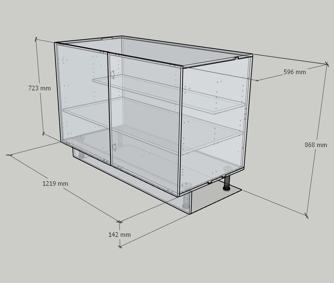 GABINETES DE PISO/BASE CABINET