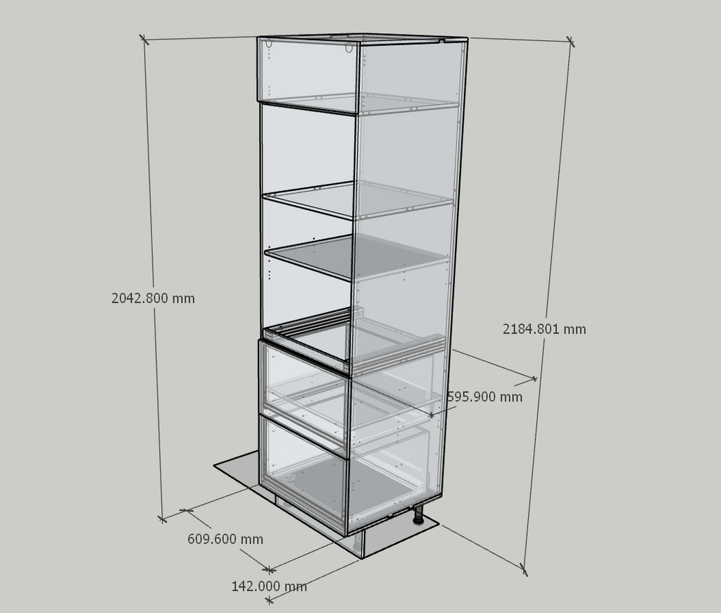 GABINETES ALTOS/TALL CABINETS